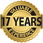 12 Years valuable experience